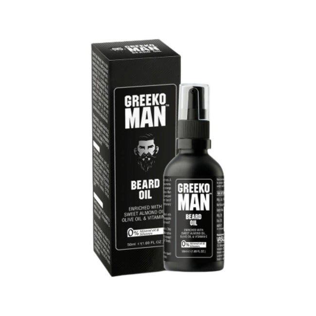 Vasu Healthcare Greeko Man Beard Oil Hover Image