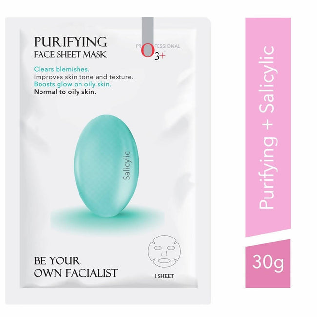 Professional O3+ Facialist Purifying Face Sheet Mask Hover Image