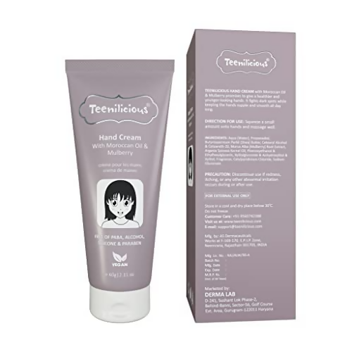 Teenilicious Hand Cream With Moroccan Oil & Mulberry