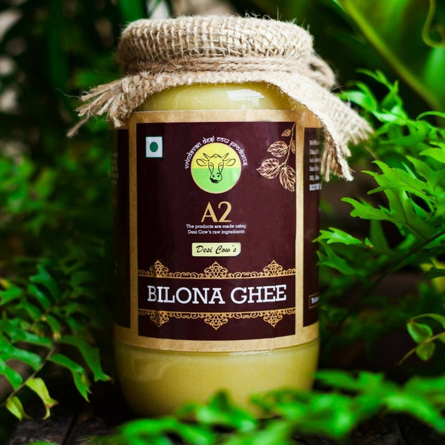 A2 Organics Desi Gir Cow A2 Bilona Ghee | Cultured Ghee | Vedic Bilona Method Ghee Main Image