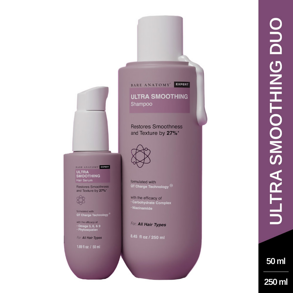 Bare Anatomy Expert Ultra Smoothing Hair Serum & Shampoo Duo