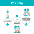 TAC - The Ayurveda Co. Dashapushpadi Ayurvedic Baby Powder For Nourishing and Rash Free Skin