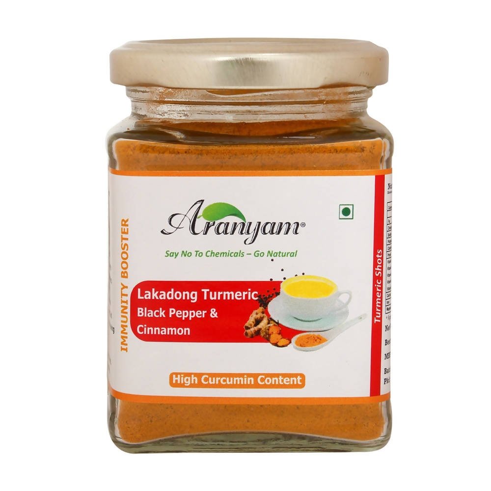 Aranyam Lakadong Turmeric Black Pepper & Cinnamon