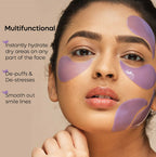 mCaffeine Black Tea Hydrogel Under Eye Patches with Vegan Collagen Peptide - Anti-Ageing