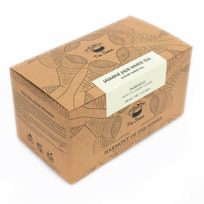 Tea Sense Jasmine White Tea Bags Box Hover Image