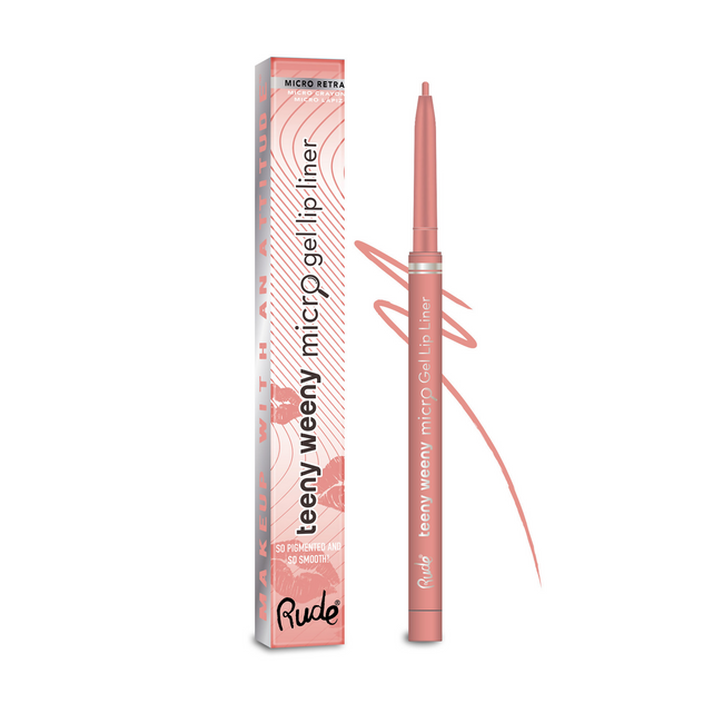 Rude Cosmetics Teeny Weeny Micro Gel Lip Liner - Blushing Bare Hover Image