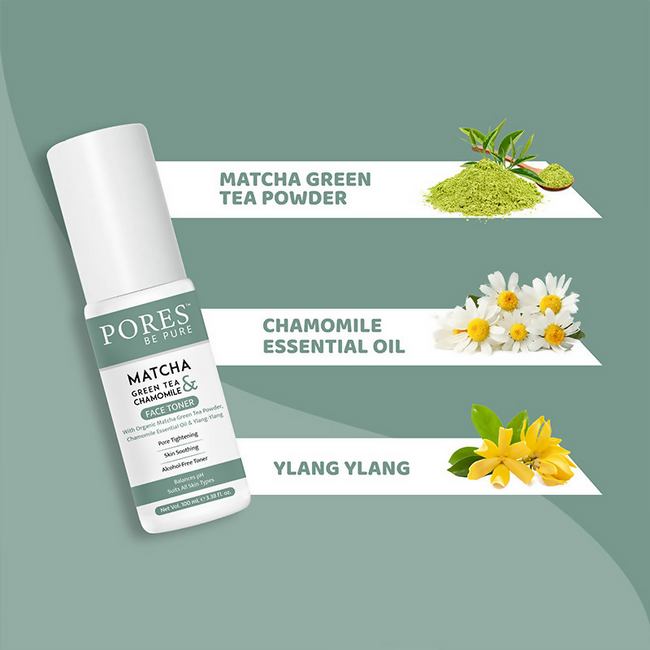 Pores Be Pure Matcha Green Tea Face Toner Main Image