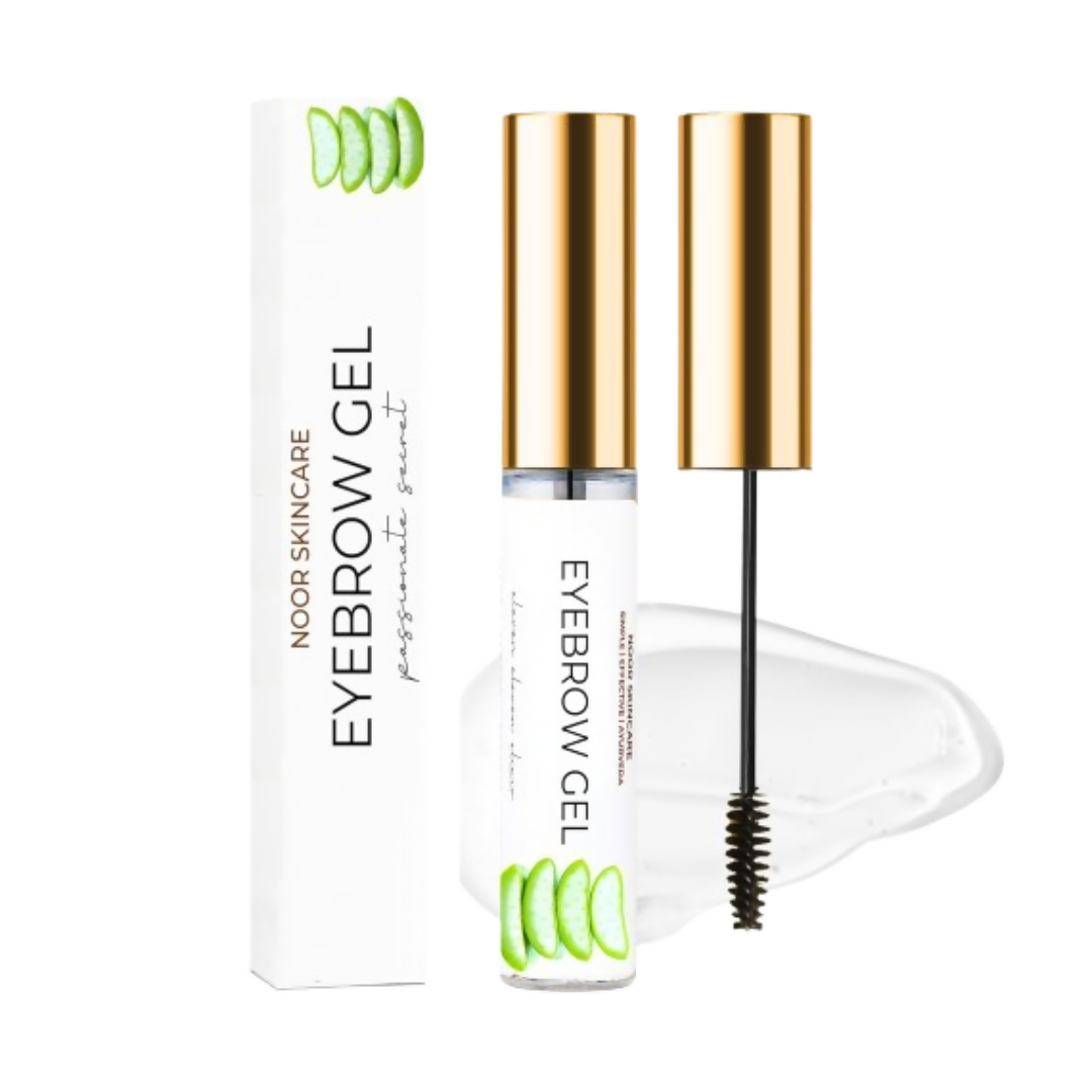 Noor Skincare Clear Eyebrow Gel With Brush