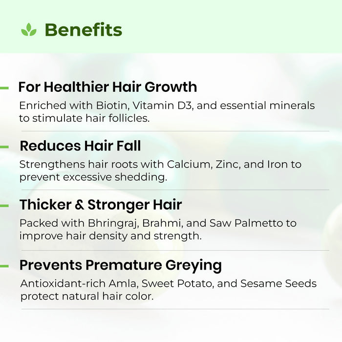 Avimee Herbal Keshmadhu Hair Growth Capsule with Biotin
