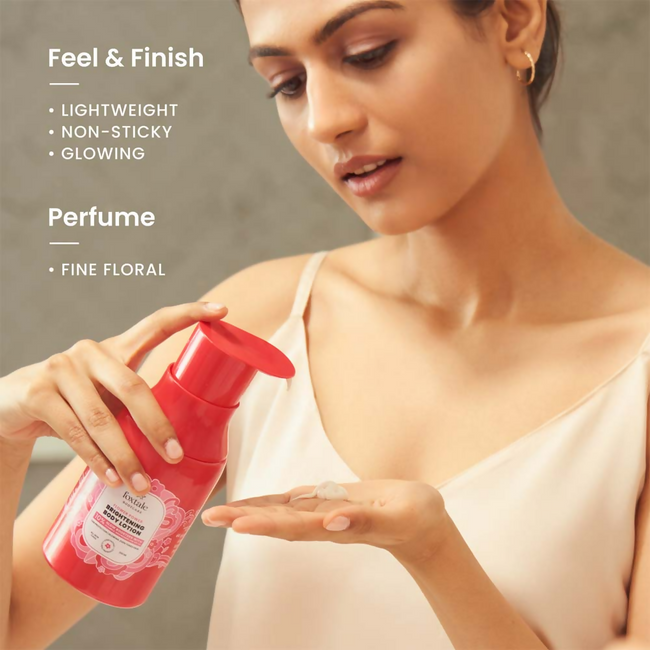 Foxtale Brightening Body Lotion SPF 30 With Niacinamide & Vitamin C Tan Protection & Glowing Skin Main Image