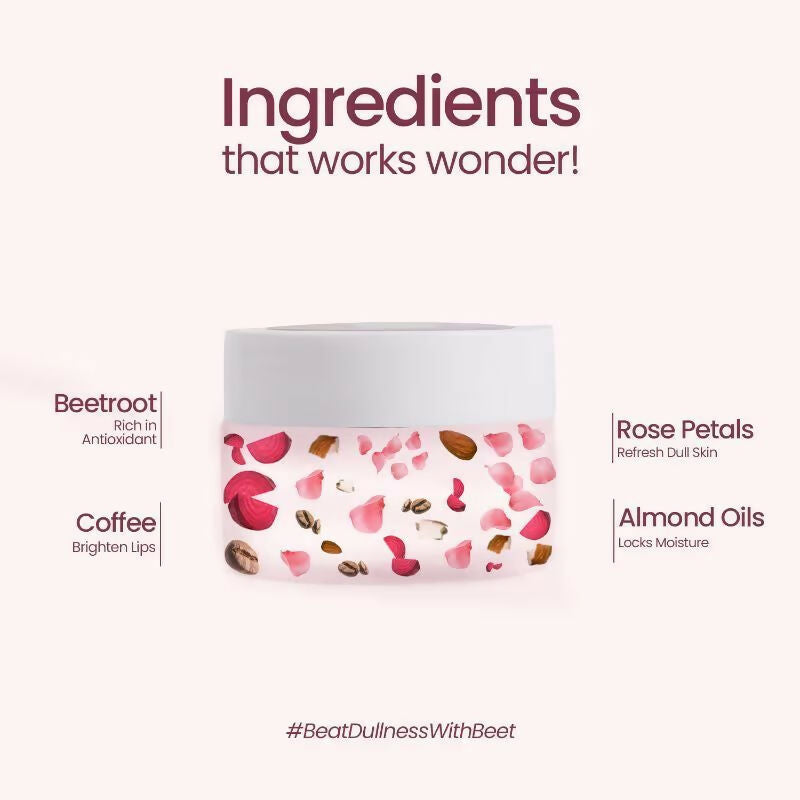 Mother Sparsh Rose & Beetroot Lip Lightening Scrub