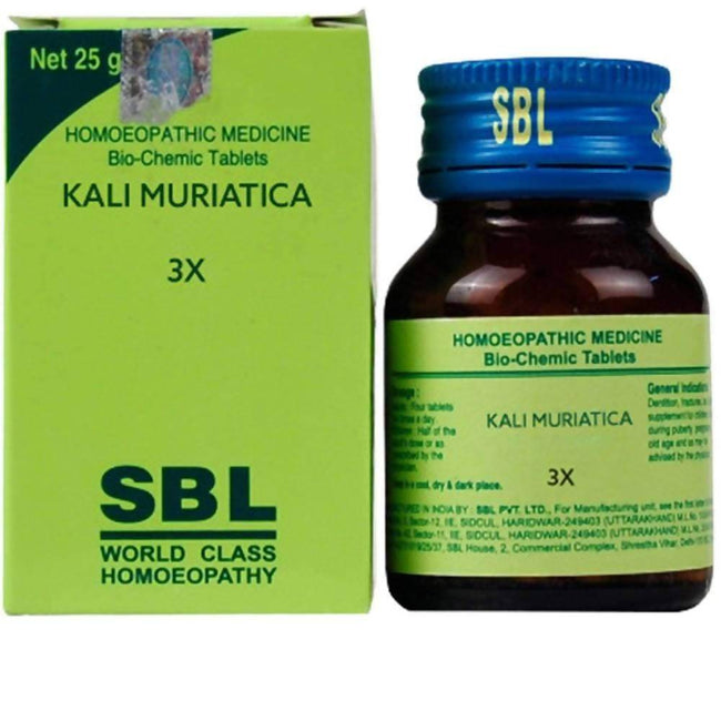 SBL Homeopathy Kali Muriaticum Biochemic Tablets Hover Image
