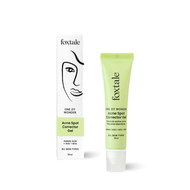 Foxtale Acne Spot Corrector Gel - Reduces Pimples Overnight and Prevents Acne Scars Hover Image