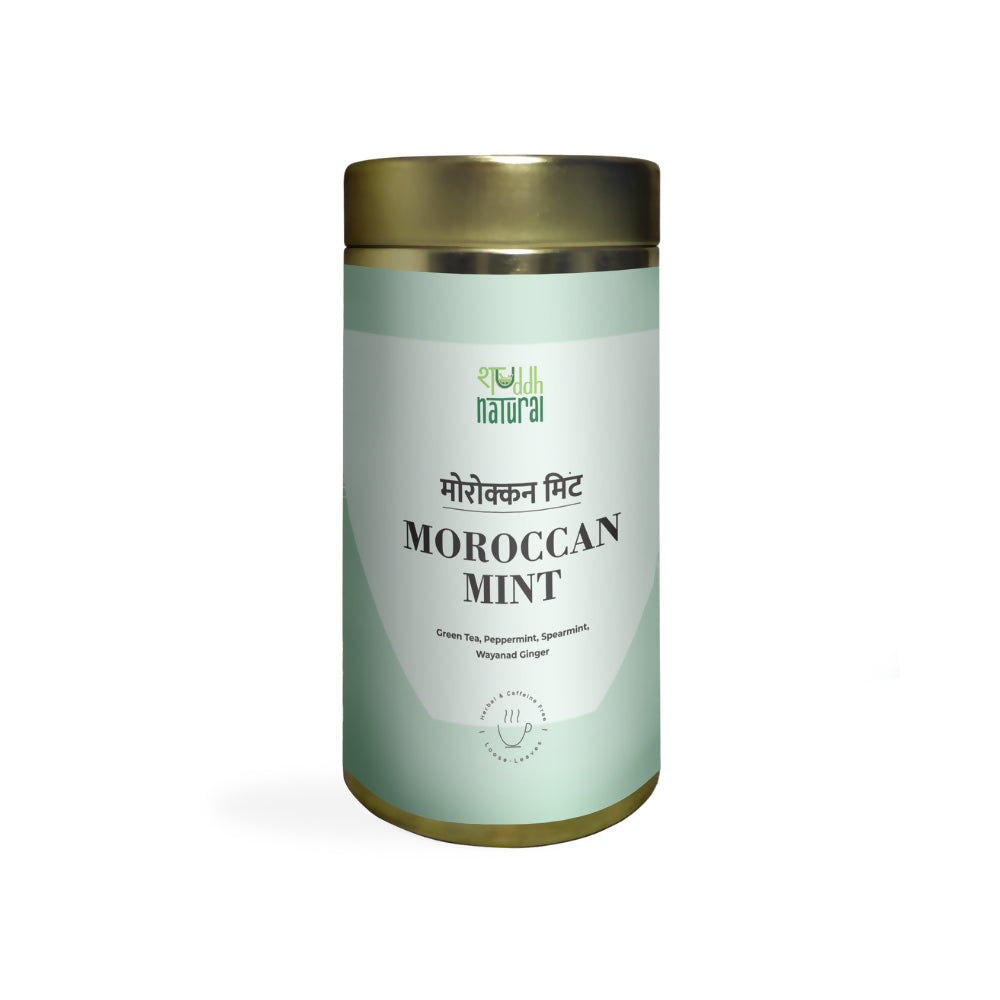Shuddh Natural Moroccan Mint Green Tea