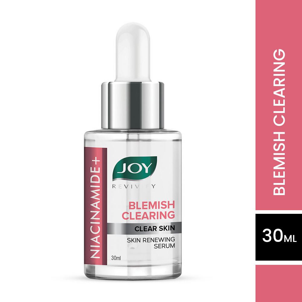Joy Skin Renewing Niacinamide Face Serum For Clearing Skin Blemishes & UV Protection