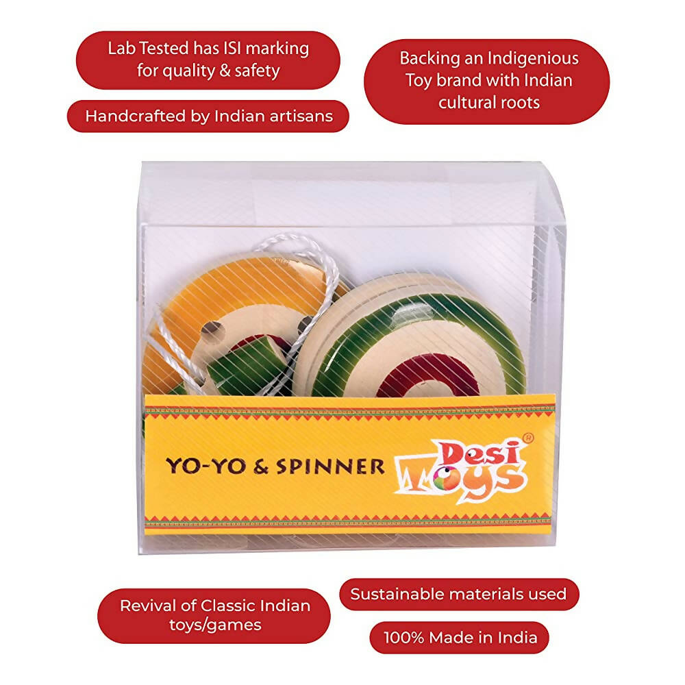 Desi Toys Yo-Yo & Spinner