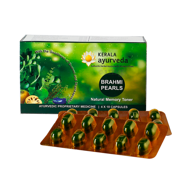 Kerala Ayurveda Brahmi Pearls Main Image