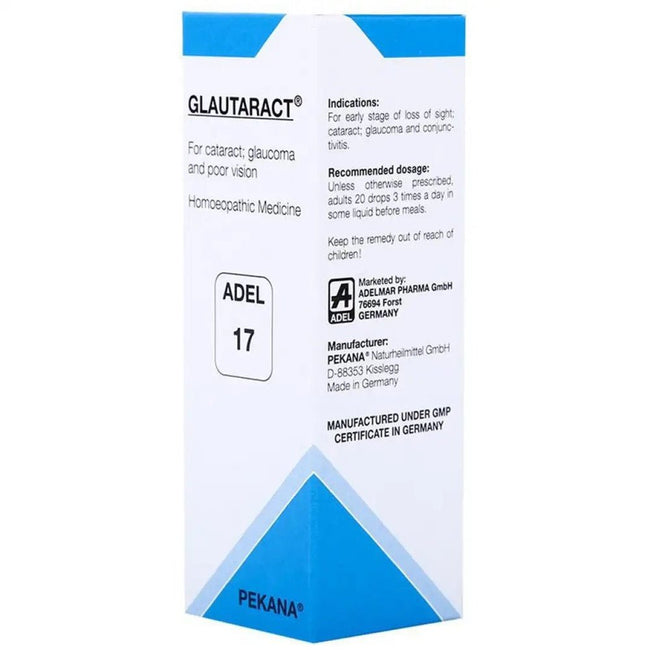 Adel Homeopathy 17 Glautaract Drop Main Image