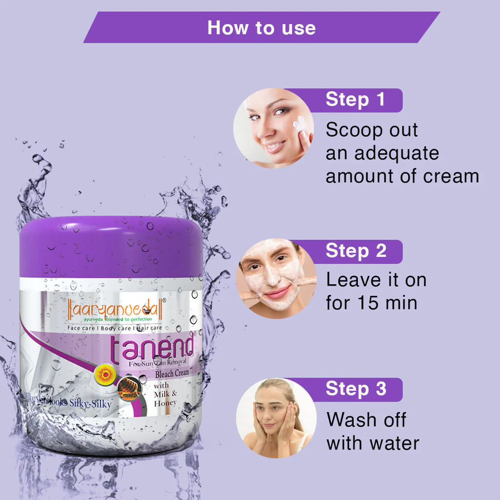 Aryanveda Tanend Bleach Cream