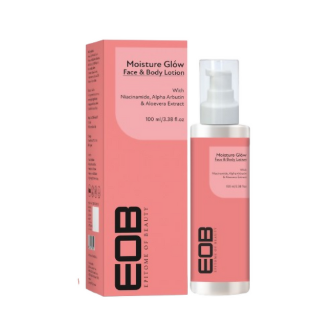 EOB Moisture Glow Lotion for Face & Body Hover Image