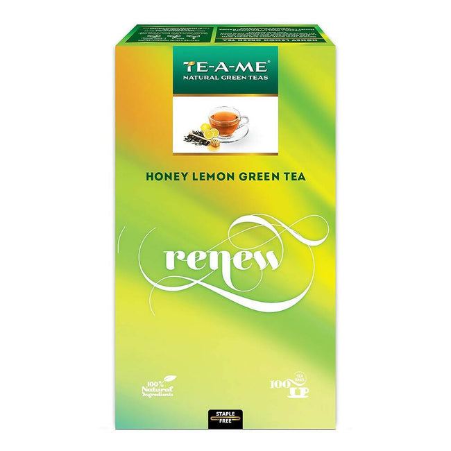 TE-A-ME Renew Honey Lemon Green Tea Bags Hover Image
