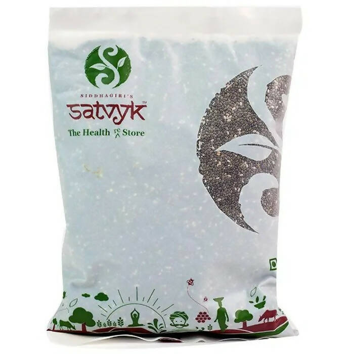 Siddhagiri's Satvyk Black Chia Seeds