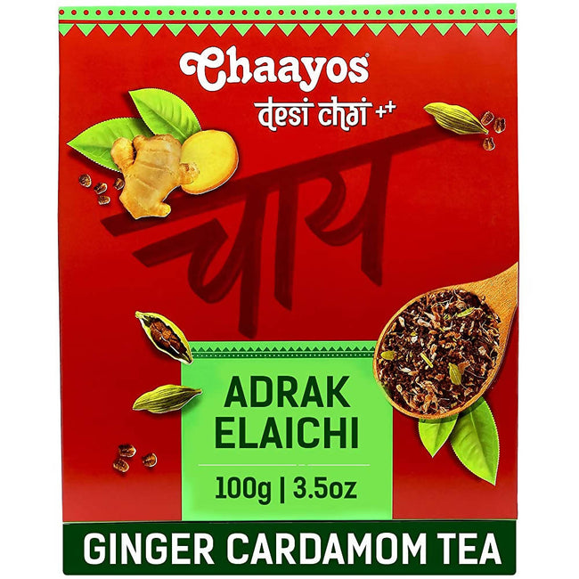 Chaayos Adrak Elaichi Tea Powder (Ginger & Cardamom) Main Image