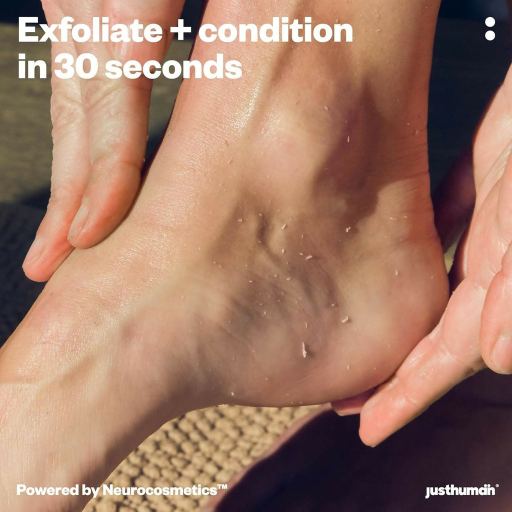 JustHuman 30 Sec Foot Facial Lotion For Remove Dead Skin & Instant Exfoliation
