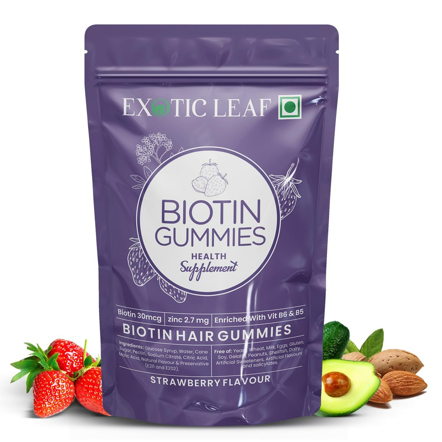 Exotic Leaf Biotin Gummies