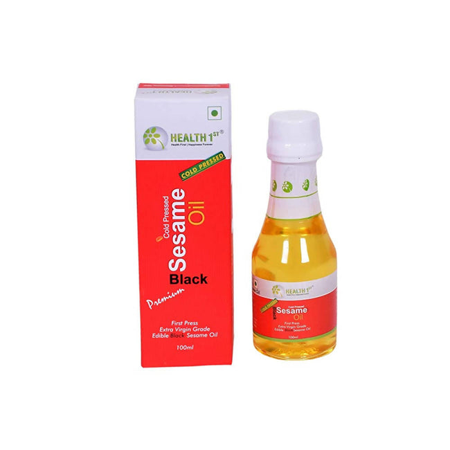 Health 1st Cold Pressed Black Sesame Oil Hover Image
