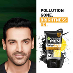 Garnier Men Turbo Bright Anti-Pollution Double Action Face Wash