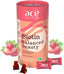 Ace Nutrimony Biotin Balanced Beauty Hair Gummies for Skin and Nails with Clinically Proven Keranat, Biotin - Strawberry