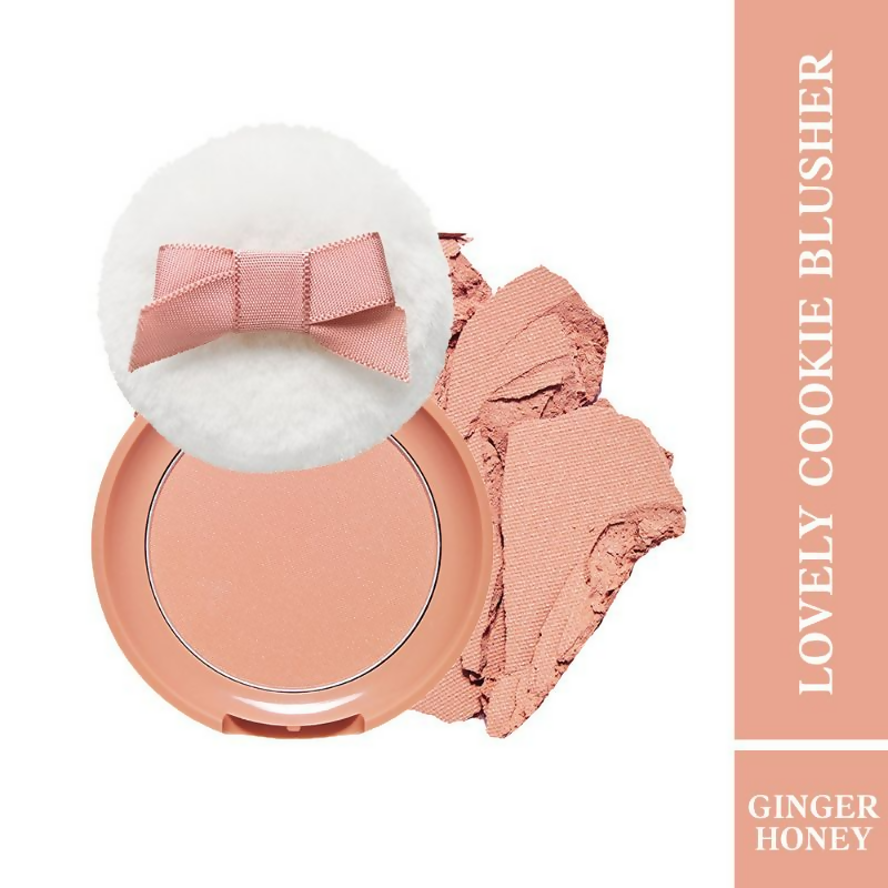 Etude House Lovely Cookie Pressed Powder Blush - Ginger Honey
