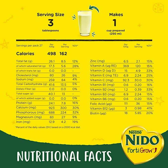Nestle Nido Forti Grow Milk Powder