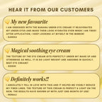 The Skin Diet Company Banana Brightening Under-Eye Cream - Dark Circles, Fine Lines with Niacinamide