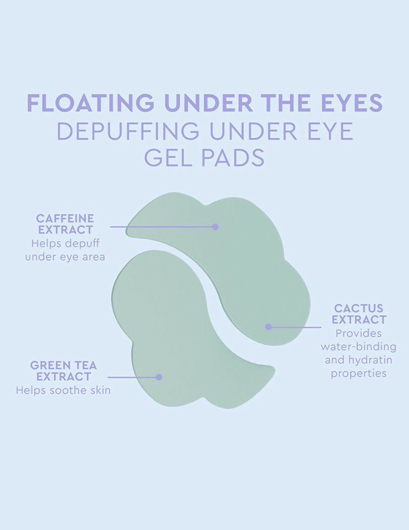 Florence by Mills Floating Under The Eyes Depuffing Eye Gel Pads