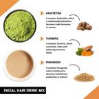Just Vedic Facial Hair Drink Mix