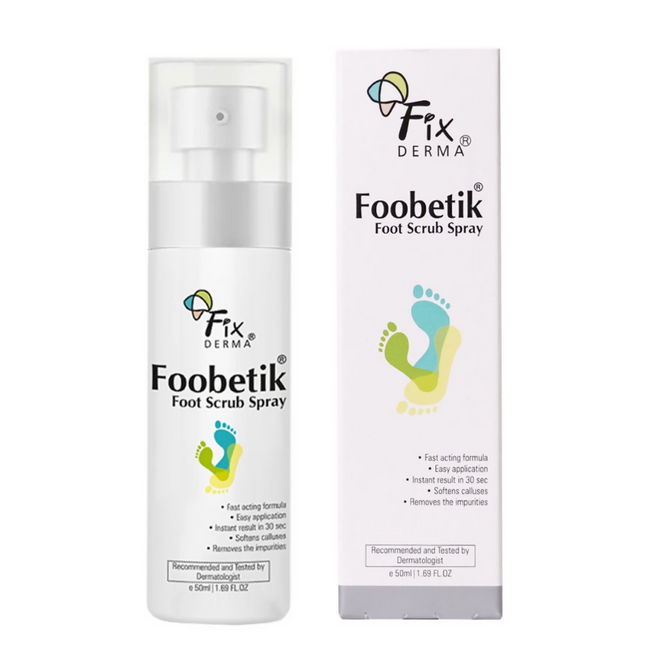Fixderma Foobetik Foot Scrub Spray Hover Image