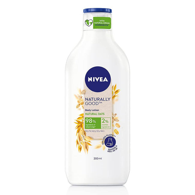 Nivea Naturally Good Body Lotion - Natural Oats Hover Image