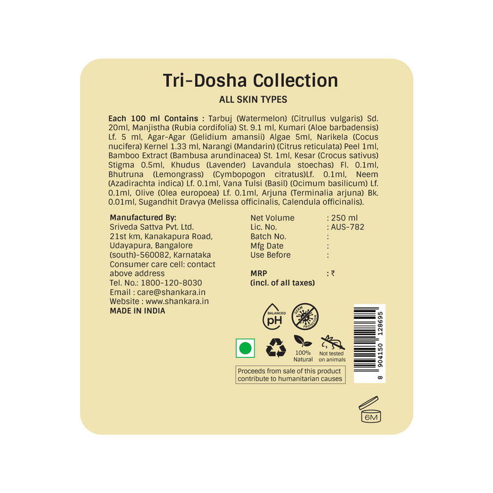 Shankara by Sri Sri Tattva Hydrating Hand Wash