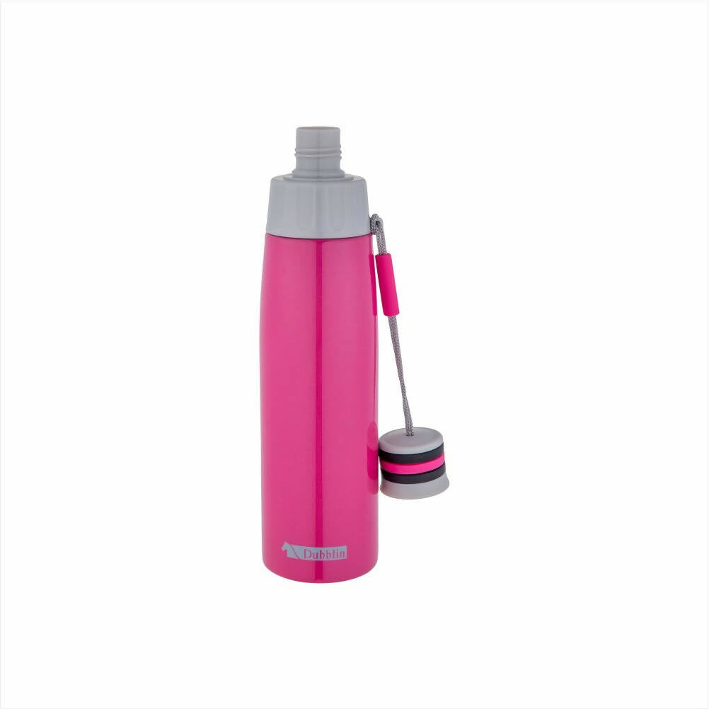 Dubblin Cheers Stainless Steel Sipper Water Bottle