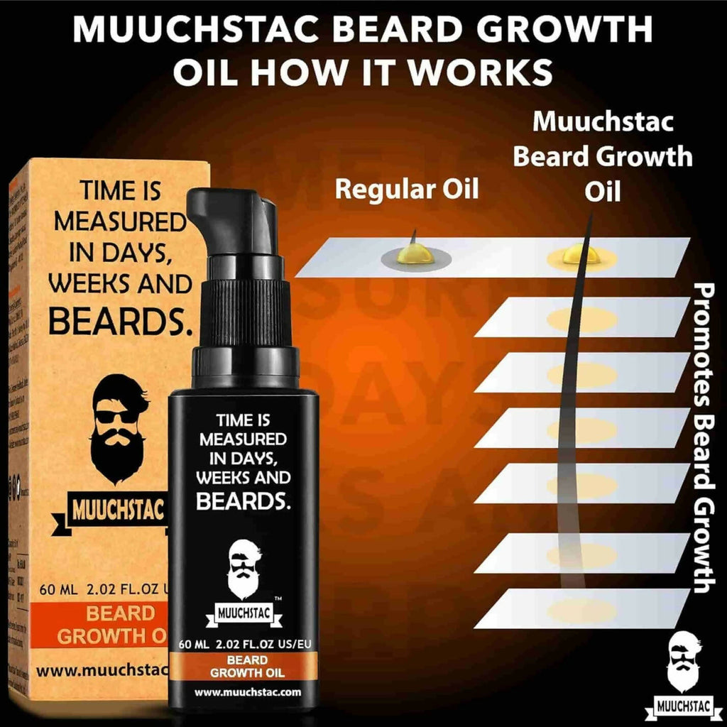 Muuchstac Beard Growth Oil