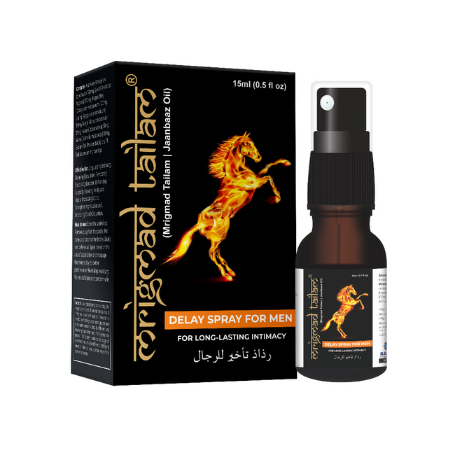 Satya Pharmaceuticals Ayurveda Mrigmad Tailam Delay Spray For Men Hover Image