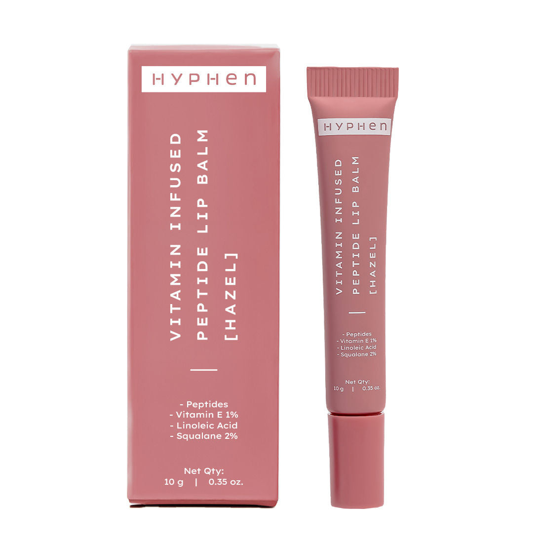 Hyphen By Kriti Sanon Hazel Vitamin Infused Peptide Lip Balm, Hydrate & Moisturize, Smoothen Lips & Repair Moisture Barrier