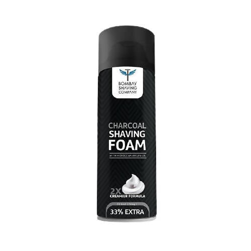 Bombay Shaving Company Charcoal Shaving Foam with Moroccan Argan Oil Hover Image