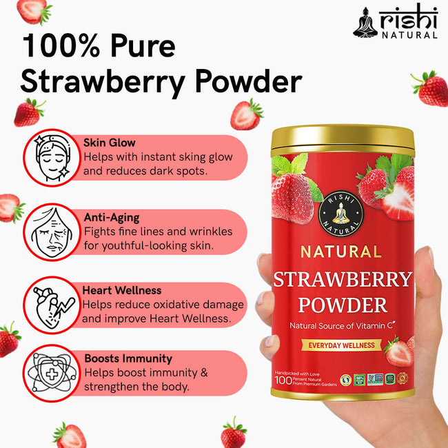 Rishi Natural Strawberry Powder Main Image