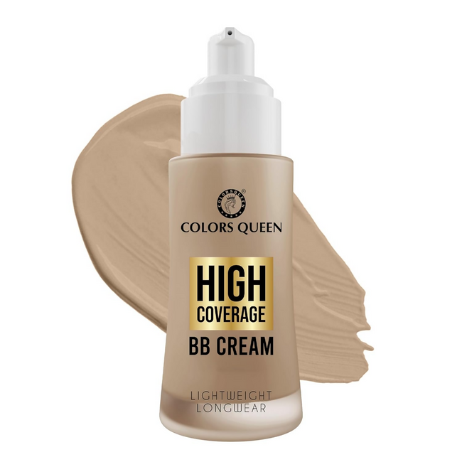 Colors Queen High Coverage BB Cream Foundation - Medium Beige Hover Image