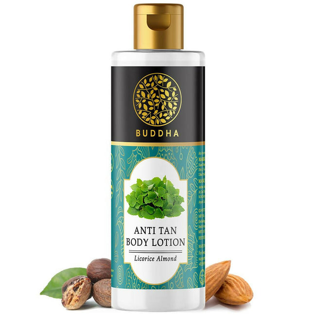 Buddha Natural Anti Tan Body Lotion - Helps To Reduce Tan and Dark Spots Main Image