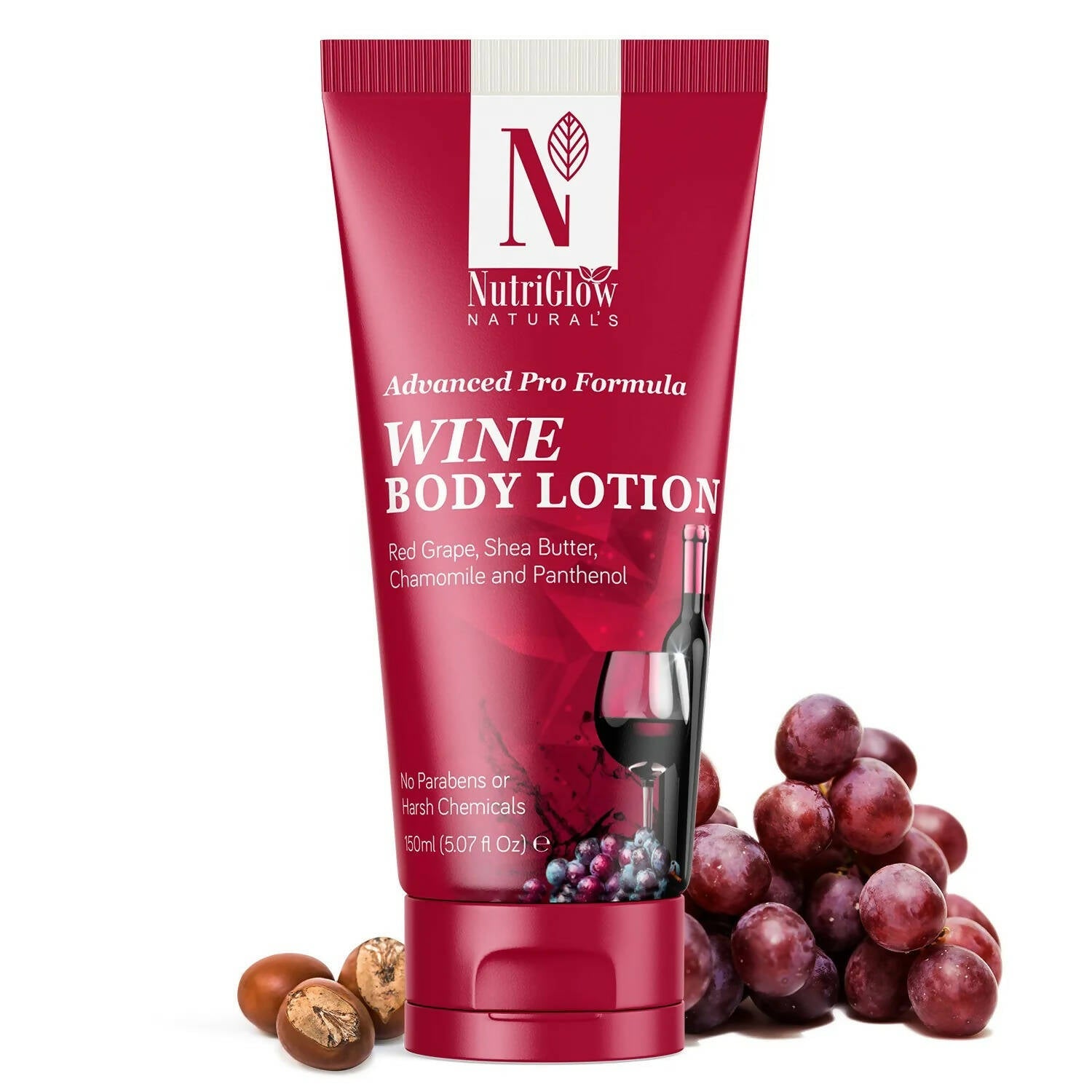 NutriGlow NATURAL'S Advanced Pro Formula Wine Body Lotion