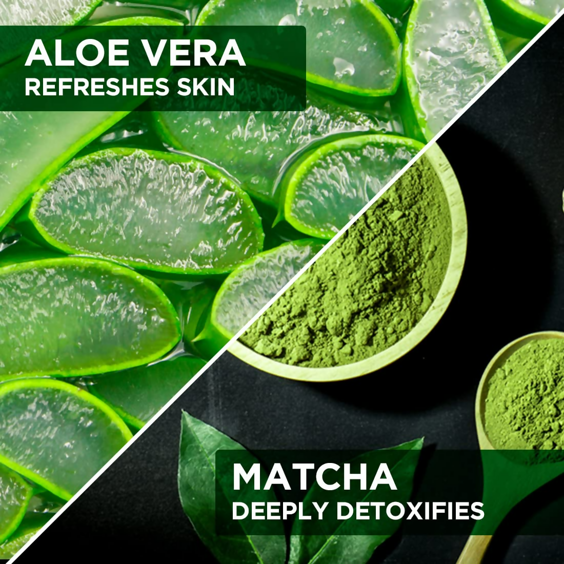 The Man Company Aloe Vera & Matcha Body Wash For Glowing & Smooth Skin Enriched With Green Tea & Moringa Leaf Extract